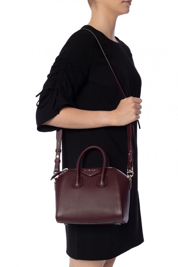 givenchy antigona mini oxblood